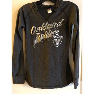 Ladies NFL Team Oakland Raiders Juniors Hoodie